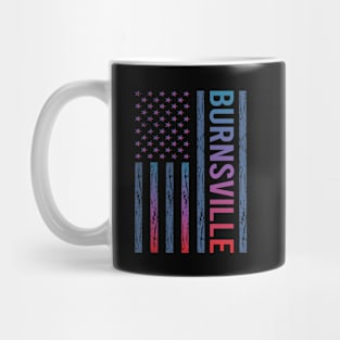 Blue Red Flag - Burnsville Mug